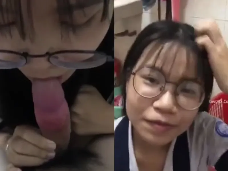 "Mày bú mạnh đi tao sắp ra rồi", em xinh bú cặc cho thằng bạn thân