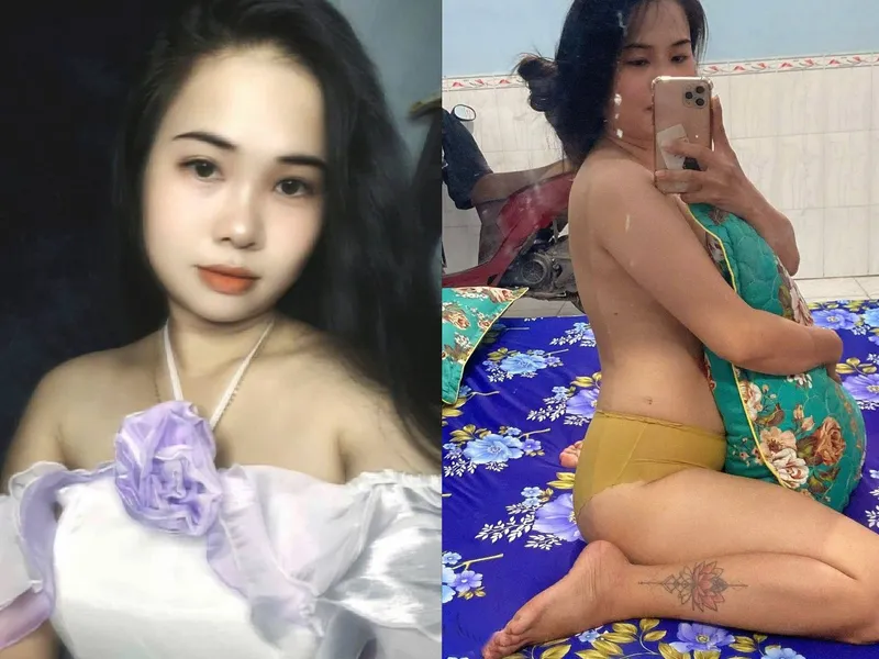 Người vợ dâm cằm điện thoại tự quay ông chồng nện mình